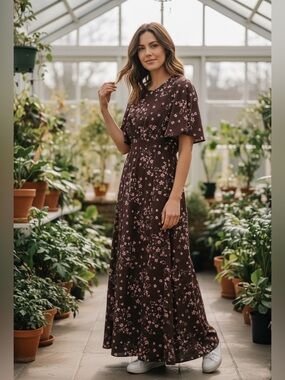 Lela Rose | Dresses | Lela Rose Floral Guipure Lace Dress Over Linen |  Poshmark